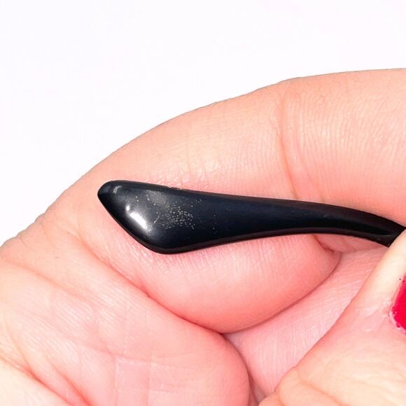 Yves Saint Laurent YSL 5083 Y505 Black Round Eyeglass Frames Made in Italy 90s - Picture 10 of 12